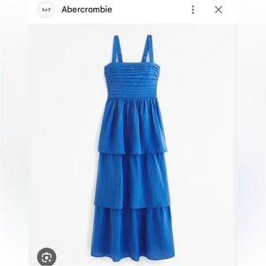 Abercrombie & Fitch Emerson Tiered Maxi Dress